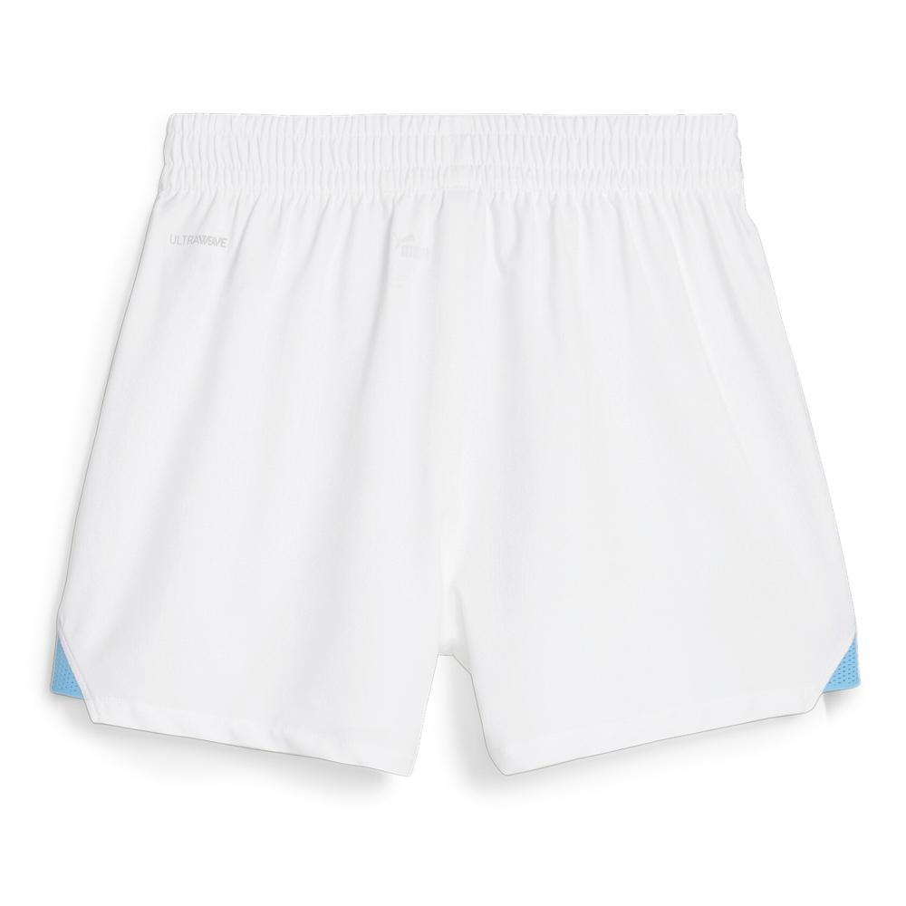 Puma OM Short Blanc/Bleu Femme Puma