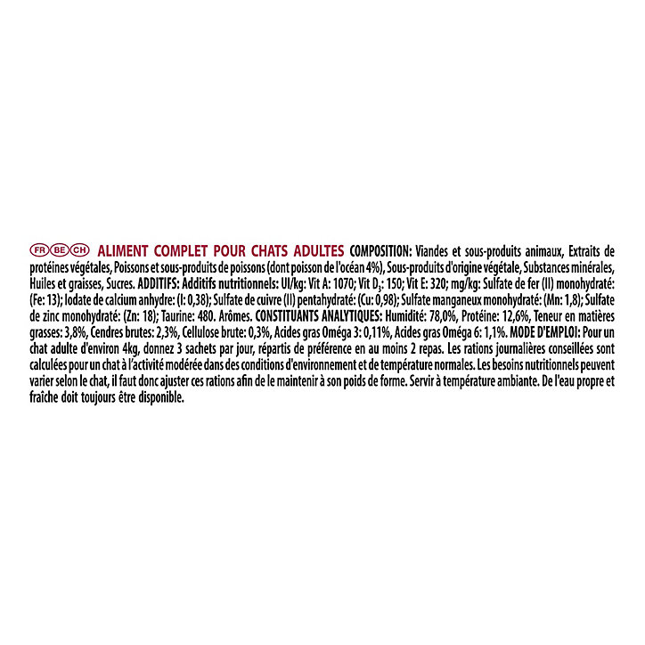 Aliment pour chat délicat Pro Plan Delicat en sauce poisson océan 10 x 85g