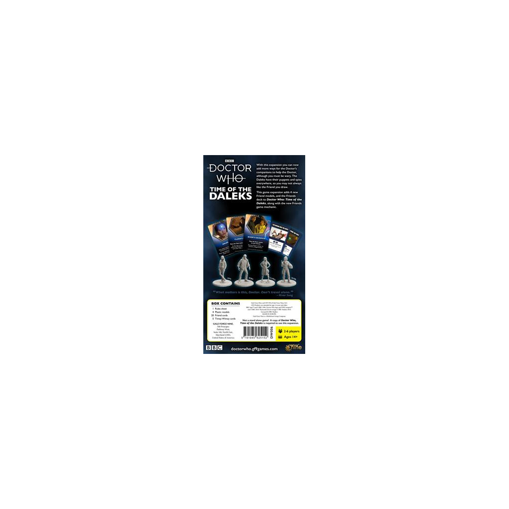 Dr Who: Time of the Daleks Companions Set 1 Expansion