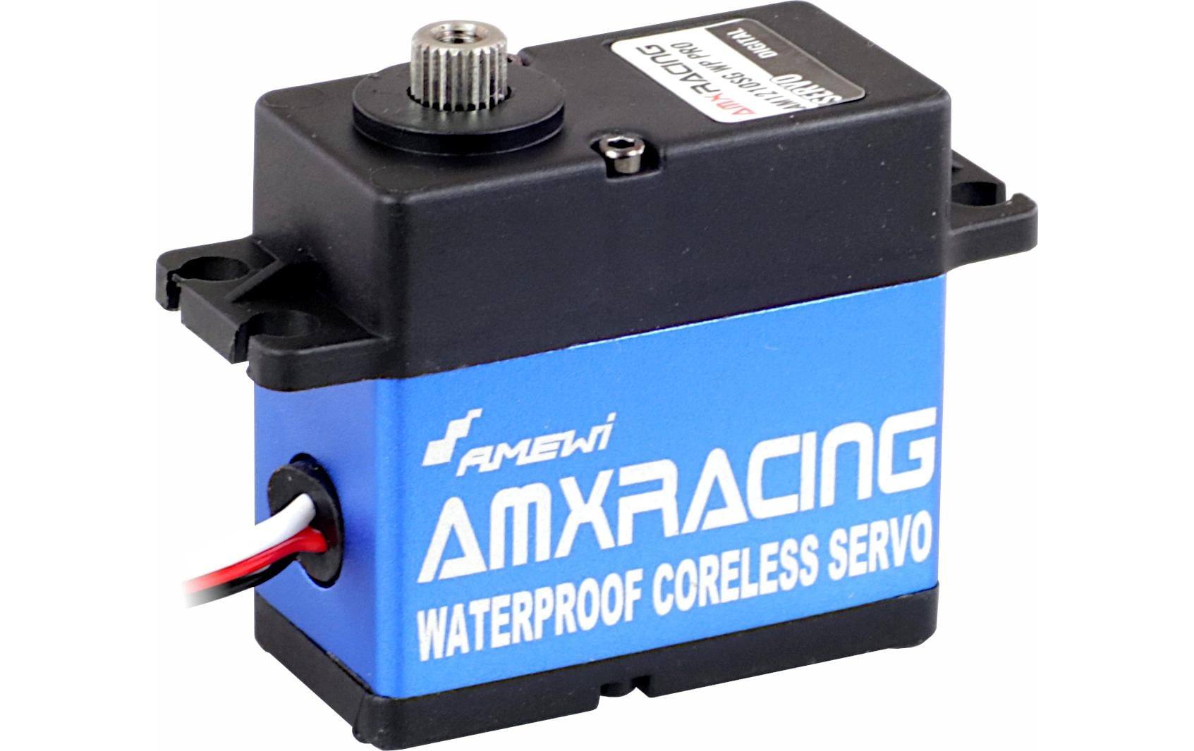 Standard Servo AM1210SG WP 32 kg, 0.13 s, HV WasserdichtWasserdichtes Digital HV Servo mit Stahlgetriebe und 32 kg Stellkraft an 7.4 V