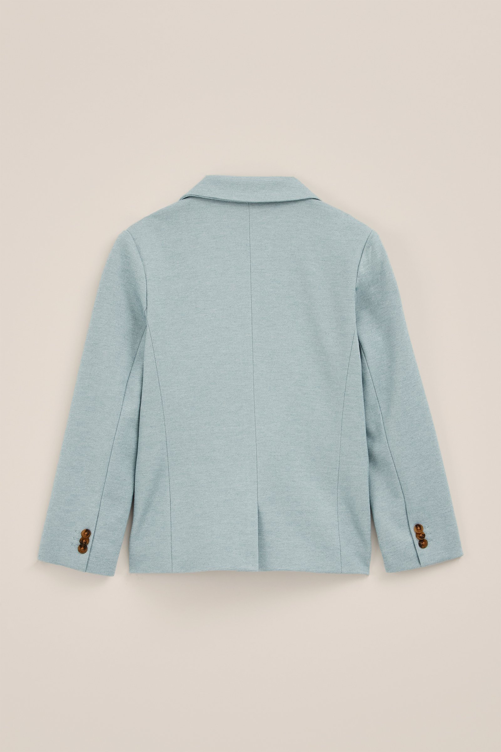 Jongens slim fit blazer met stretch WE Fashion Lichtgroen