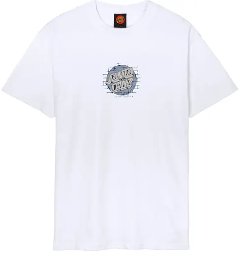 Santa Cruz Scrawl Brick Dot T-Shirt | SkatePro