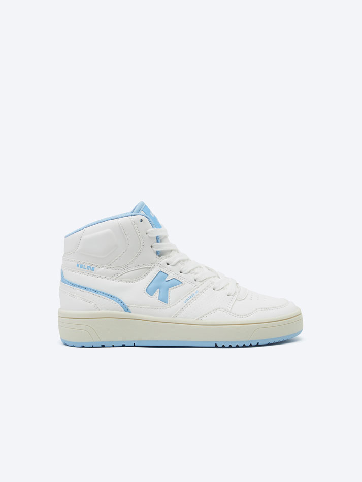 Tênis bota de cano curto KELME X LEFTIES - Azul Claro
