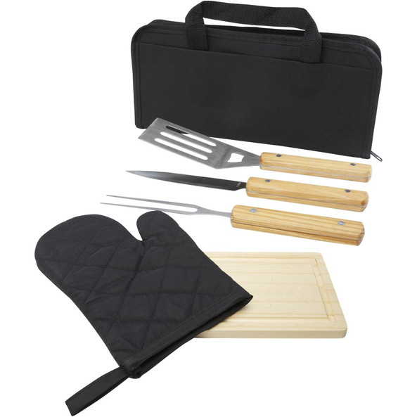 EgotierPro 113264 - Set à barbecue 5 pièces Gratar