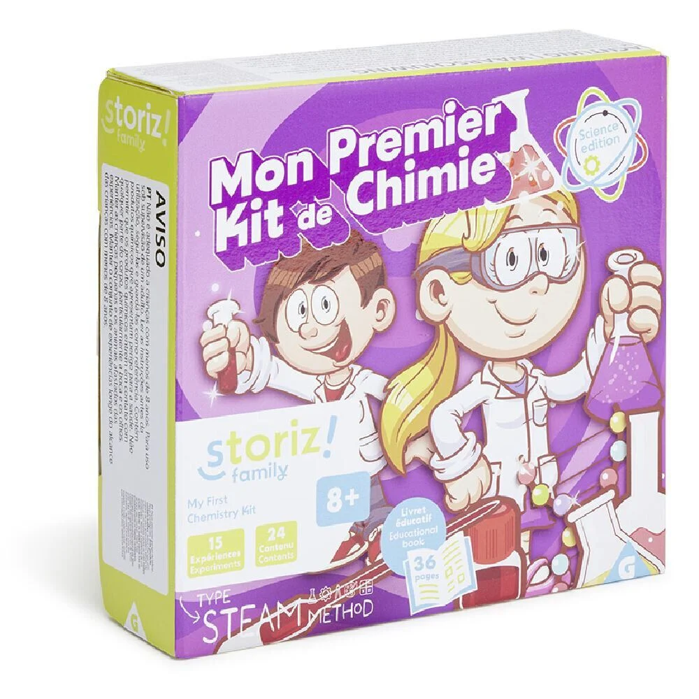 Jeu premier kit de chimie