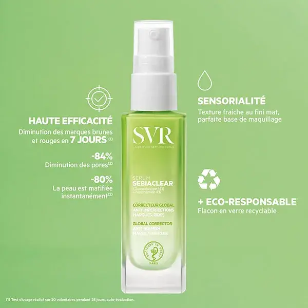 SVR SEBIACLEAR ACTIVE TEINTEE Correcteur Intensif Unifiant 40ML