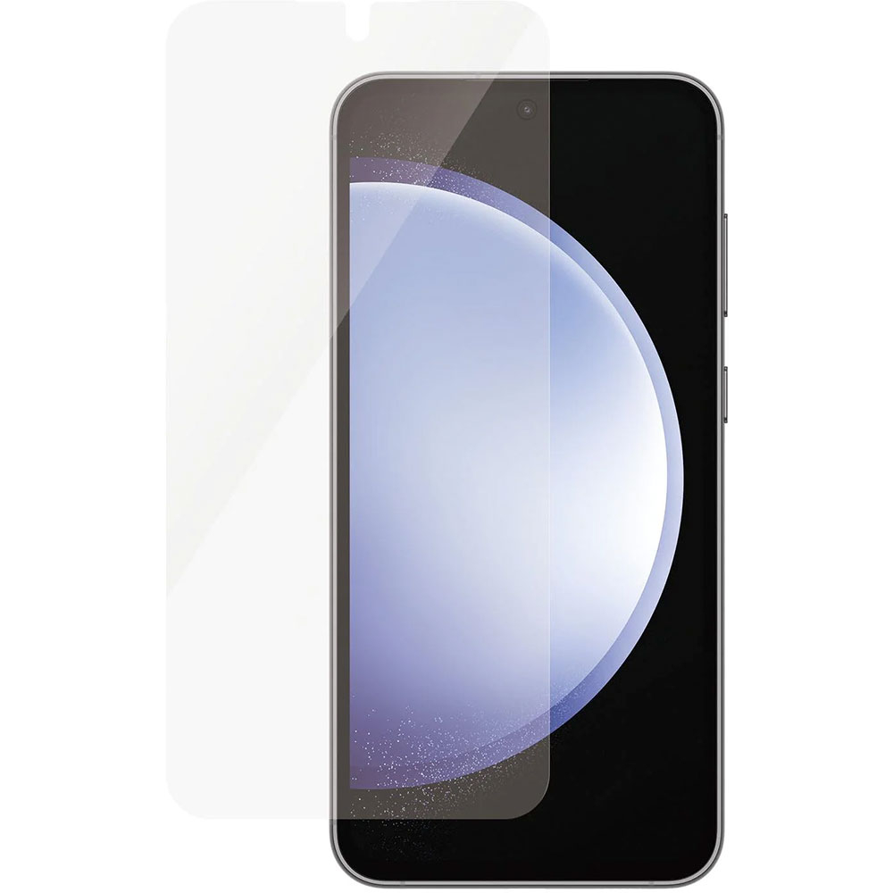 Samsung Galaxy S23 FE Antibakterielle Panzer Glas Displayschutz Case Friendly (7341)