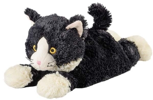WARMIES Wärme-Stofftier Katze liegend