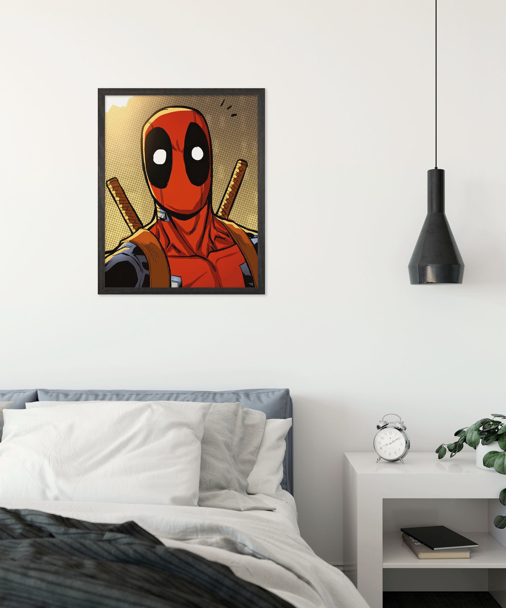 Komar Wandbild »Marvel Deadpool Holup« Disney Set, 1 Stk. tlg. 50 x 70 cm (Breite x Höhe) - Kinderzimmer, Dekoration
