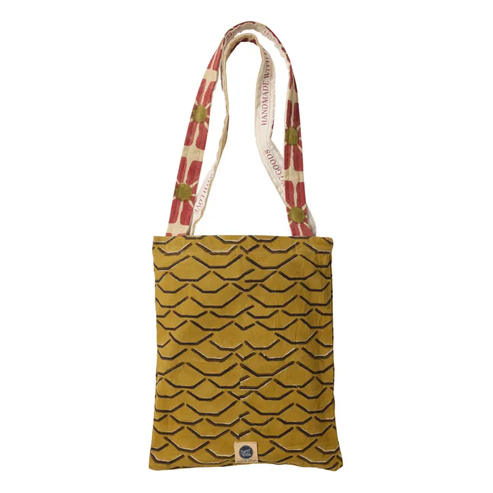 Doing Goods Plaid Erin et totebag en coton