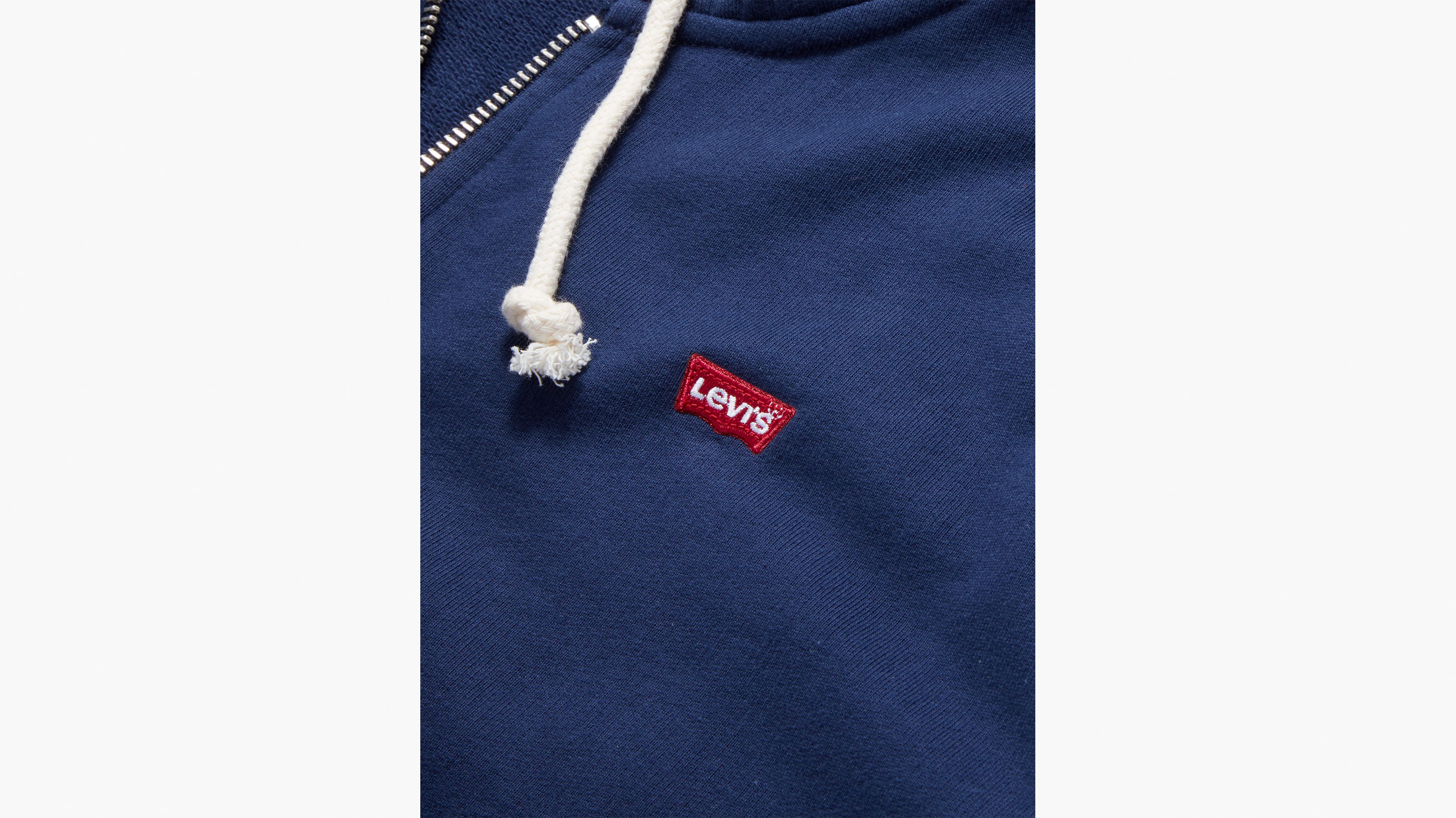 Sweat à capuche zippé Original - Naval Academy - Bleu