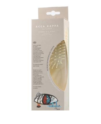 Acca Kappa Brushes Eye Mini Paddle Brush Ivory 4965 SAV 1-Stück