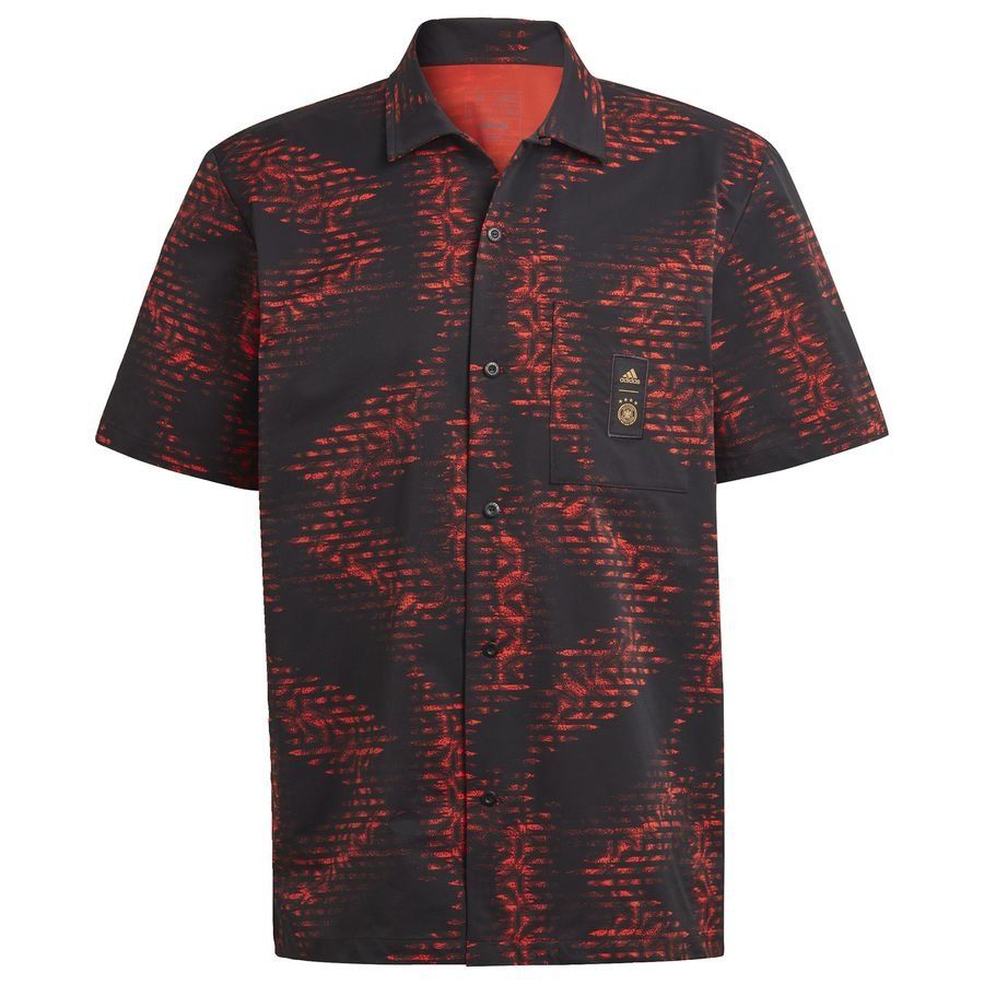 Allemagne T-Shirt Icon - Noir/Rouge