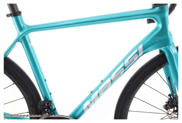 Produit reconditionné · Massi Team Race Carbone Di2 12V · Bleu / Vélo de route / Massi | Très bon état