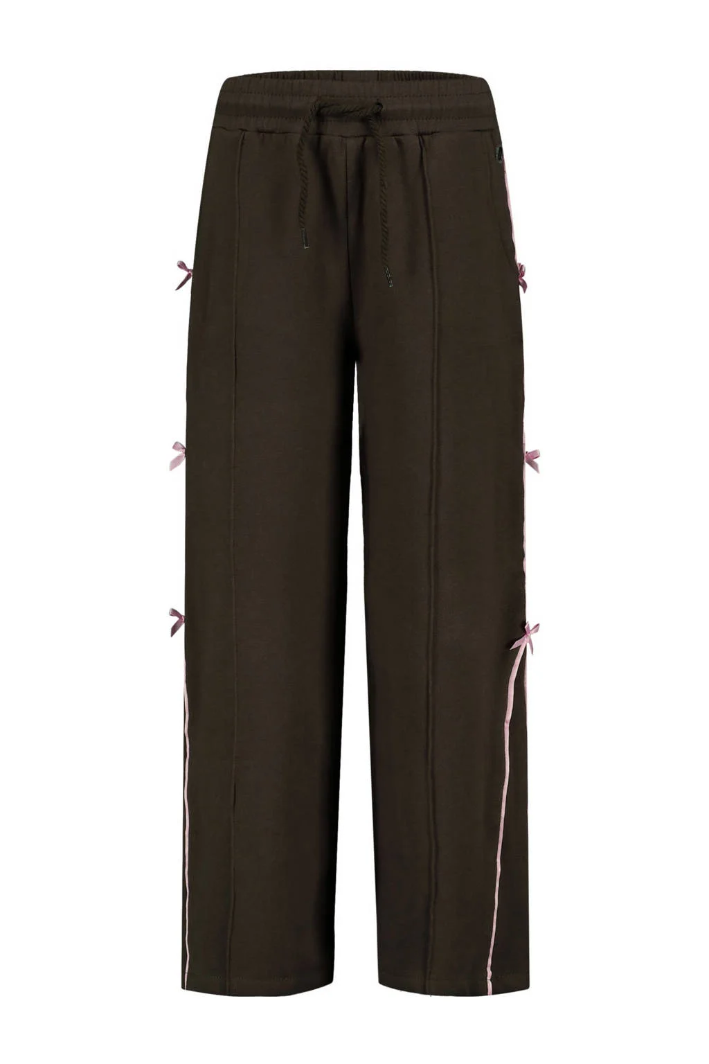 Quapi regular casual broek zwart