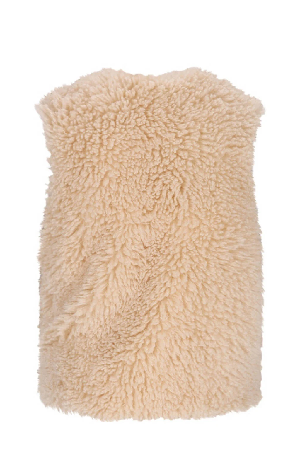 NoBell’ teddy gilet ecru
