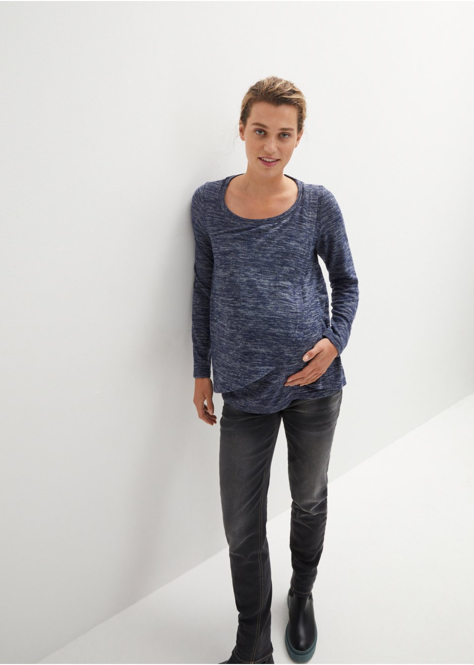 T-shirt de grossesse et d'allaitement en viscose