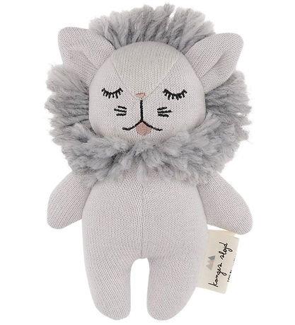 Konges Sløjd Rassel - Mini Löwe - Grey