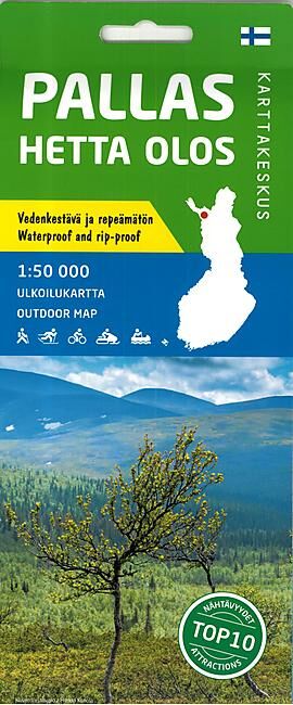 KARTTAKESKUS - PALLAS HETTA OLOS 1 50 000