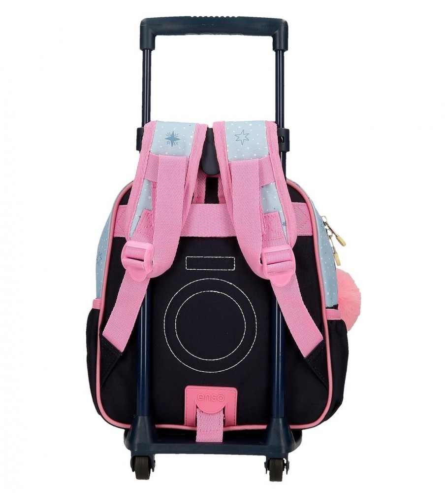 Mochila pequena Enso. Sonhos se tornam realidade com rodas.