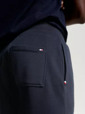 Shorts de moletom Hilfiger Monotype Flex Fleece