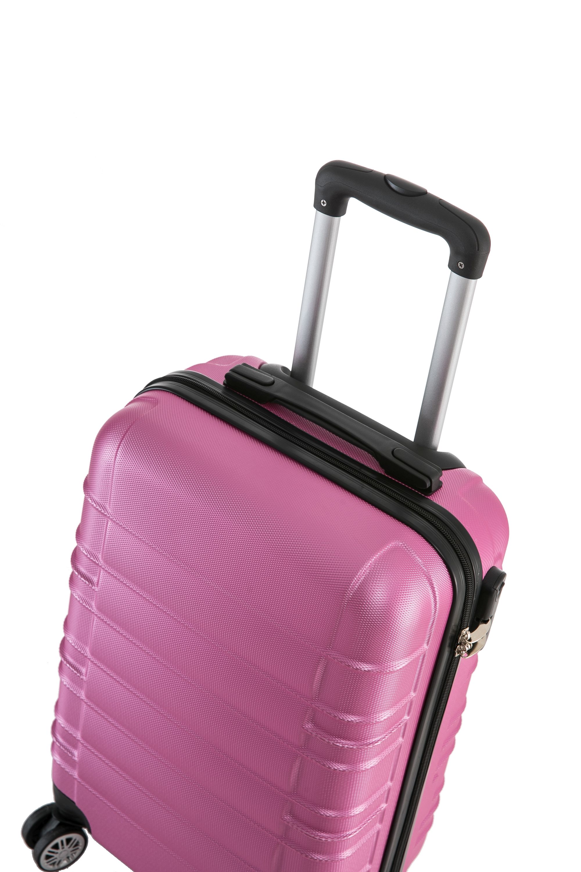 Reisekoffer Hartschalenkoffer AVA Grösse XL pink