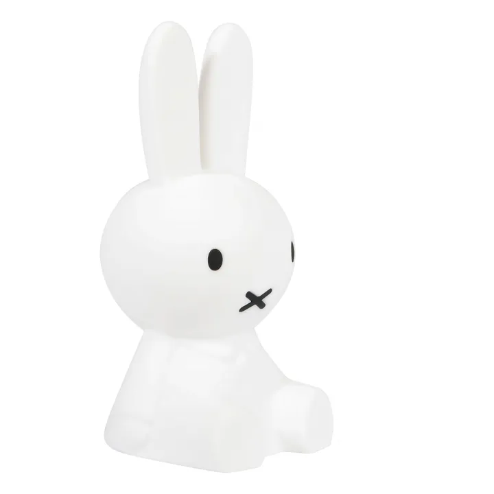 Mr Maria Veilleuse Miffy en silicone souple | Blanc