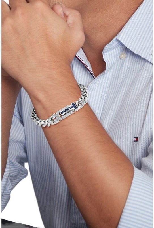 Sieraden - Armband - Roestvrij Staal - Blauw - Verstelbaar Ontwerp