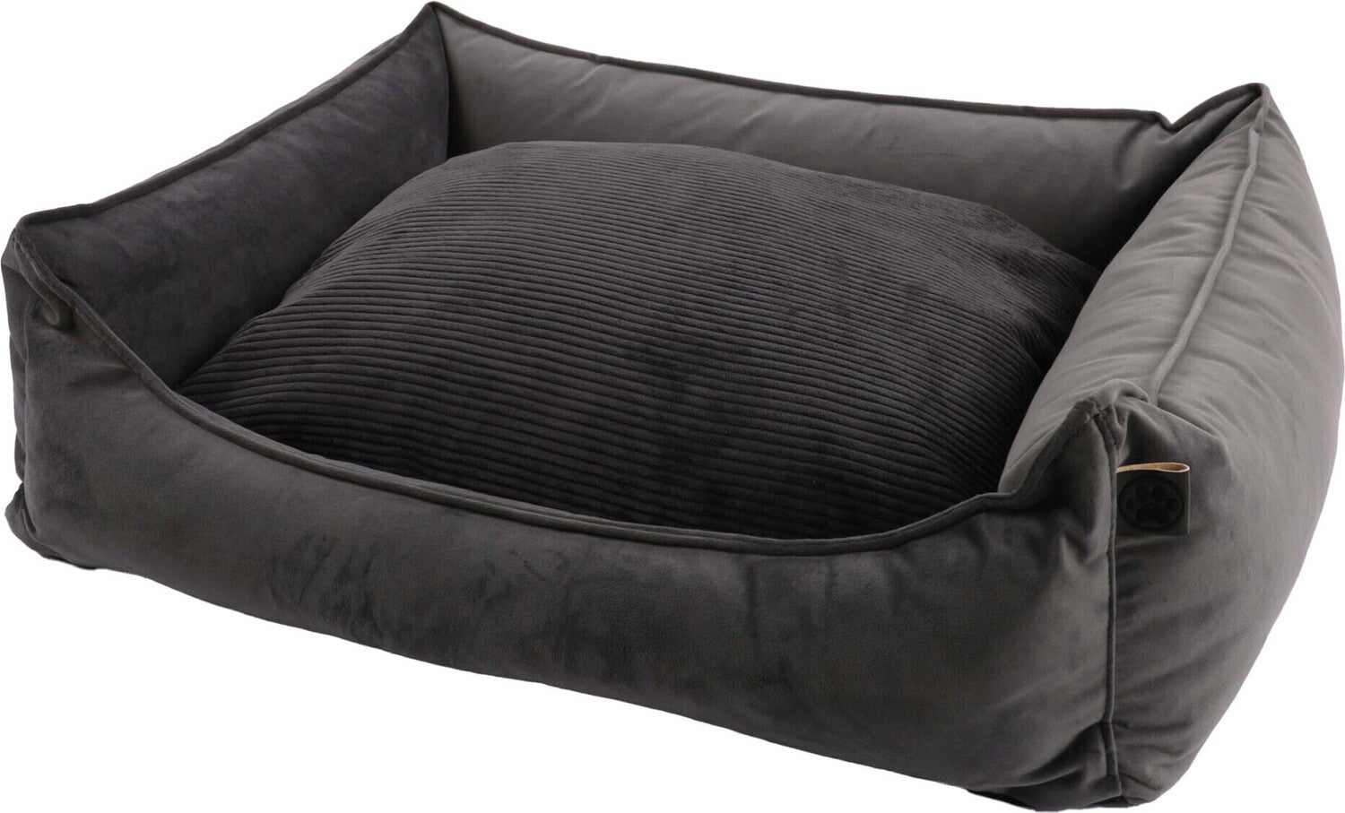 Overseas Petlife hondenmand Cocoon antraciet 70 x 60 x 20 cm