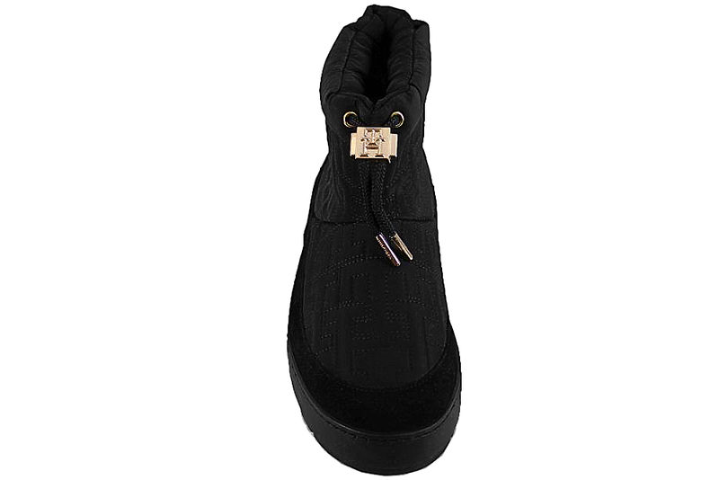 TOMMY HILFIGER MONOGRAM SNOWBOOT BLACK VINTERSTØVLE