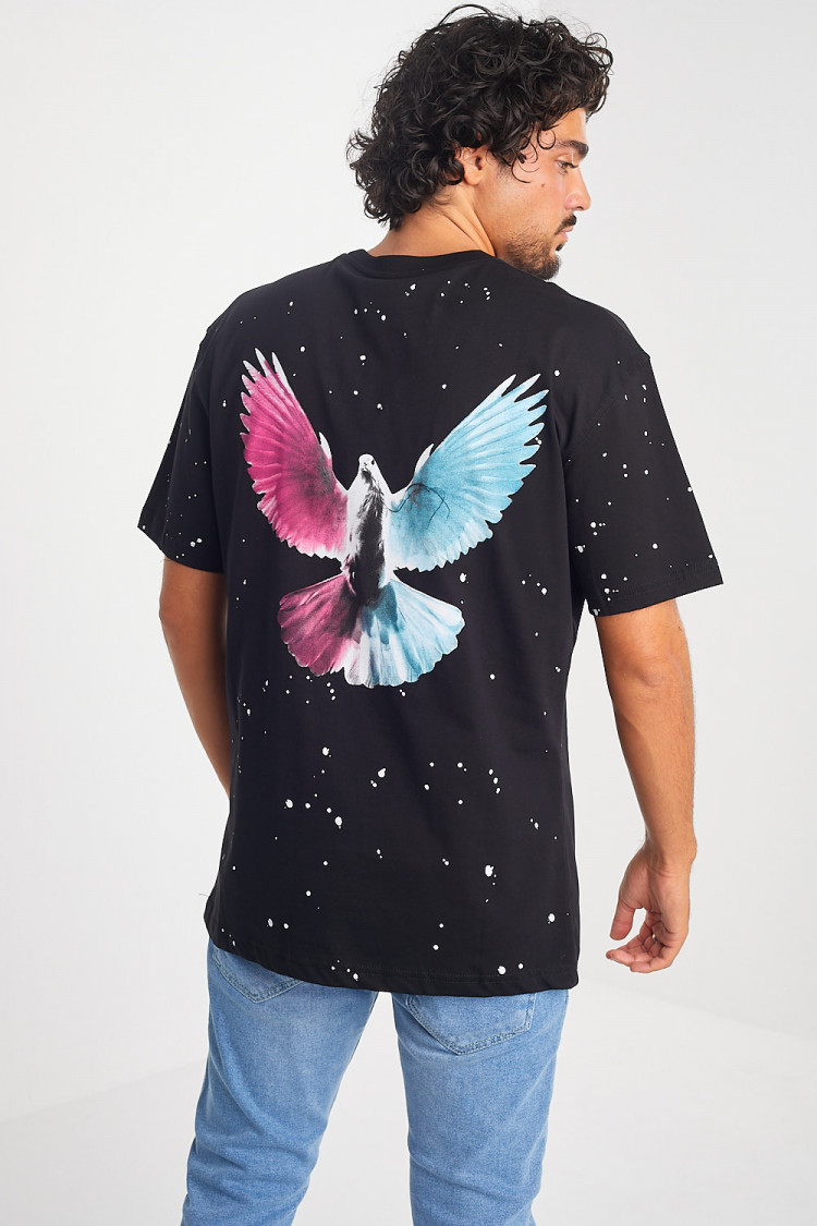 T-shirt noir 