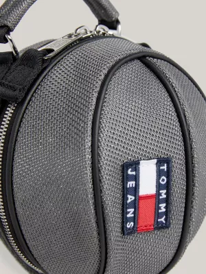 Bolsa transversal com logotipo de basquete