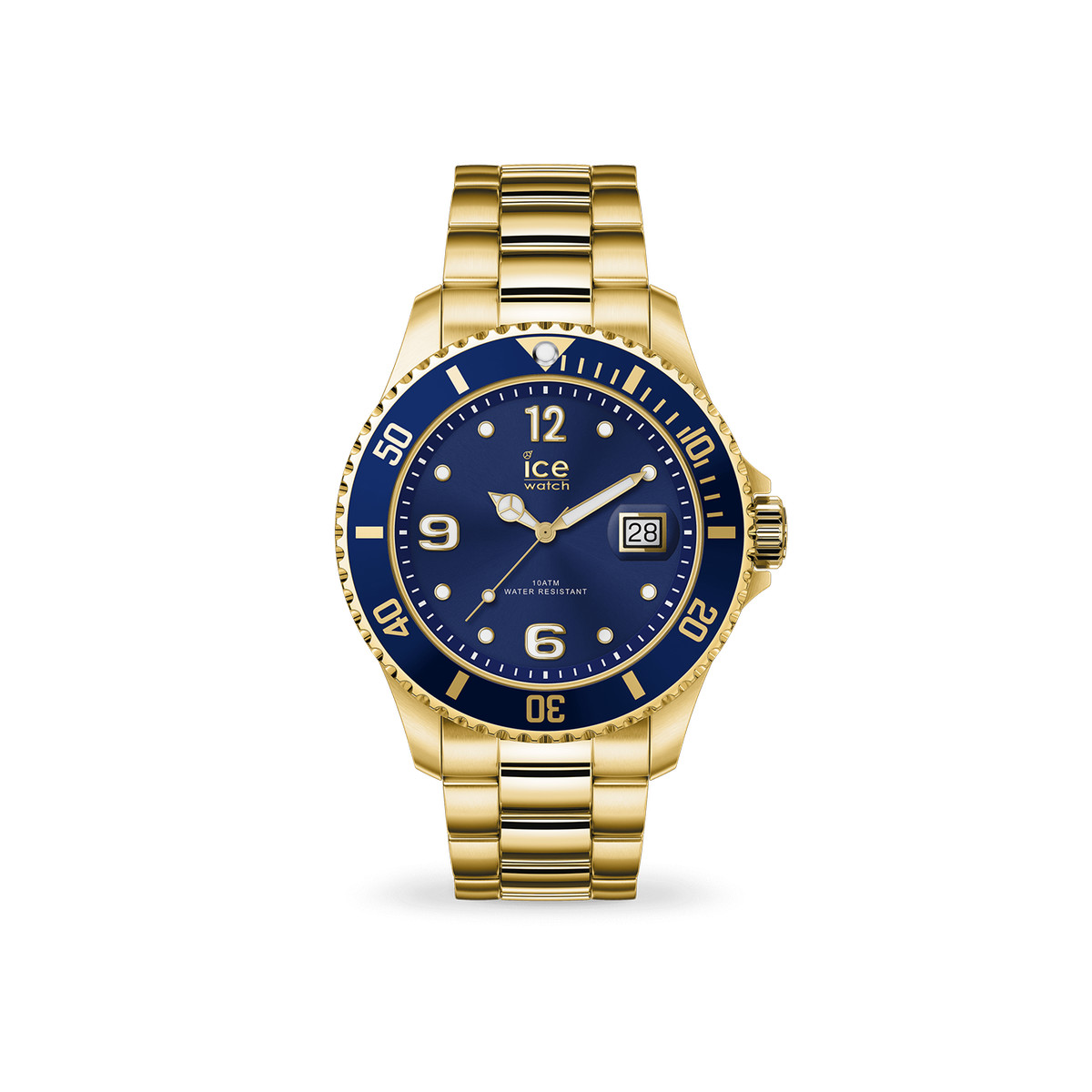 Montre Ice Watch homme acier doré