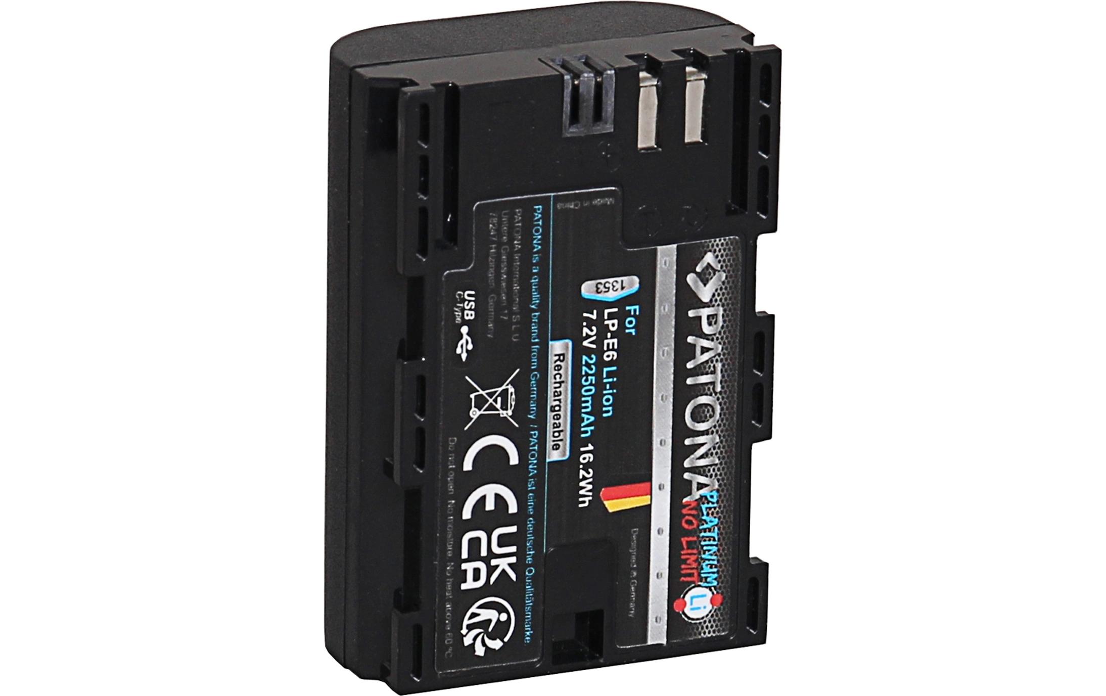 Platinum Akku für Canon LP-E6Platinum Batteriesatz für Canon