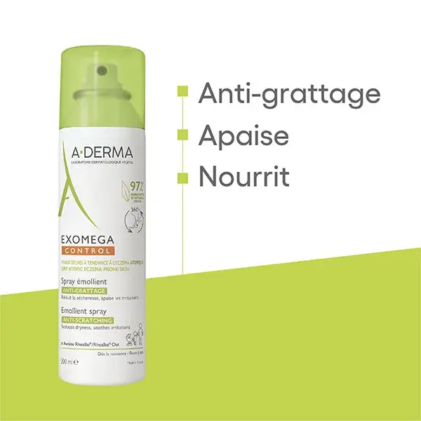 Spray Emoliente Anti-Arranhão A-Derma Exomega Control 200ml