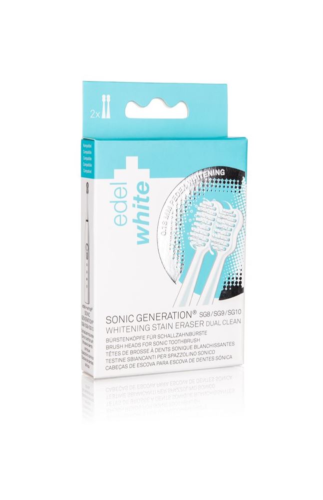 Edel White Sonic Whitening Ersatzbürstenköpfe G8  1 Stk