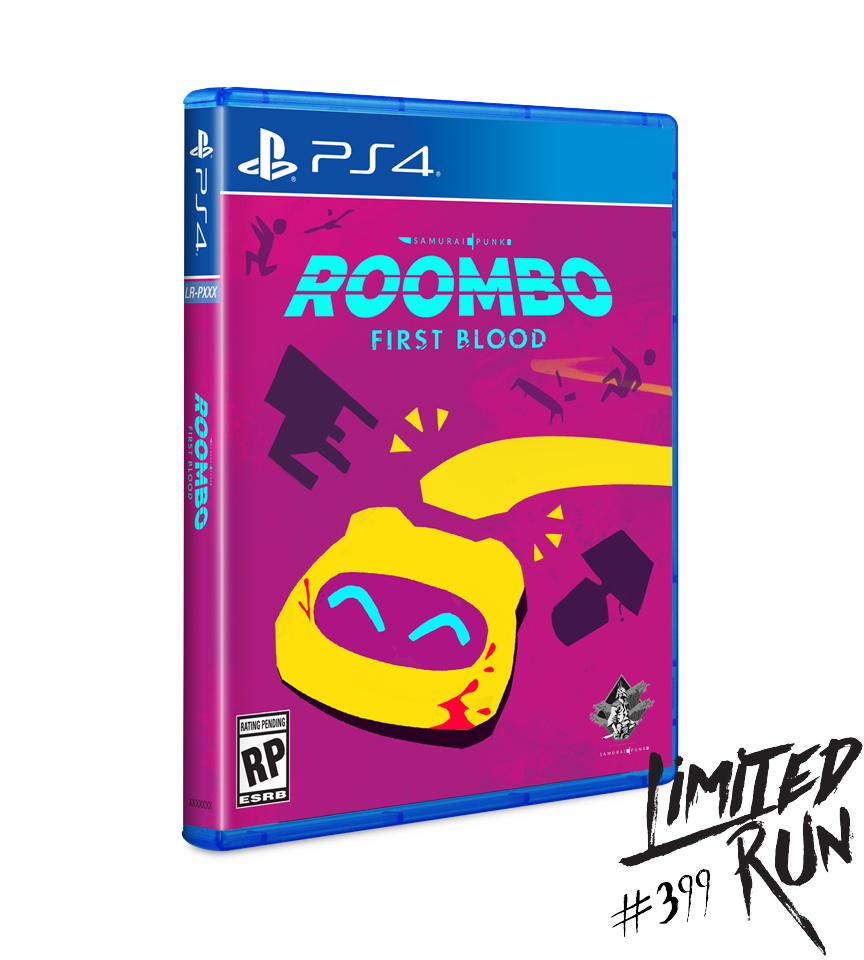 Roombo: First Blood (Limited Run #399)- PlayStation 4