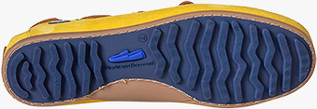 FLORIS VAN BOMMEL gele floris van bommel mocassins sfm-40009