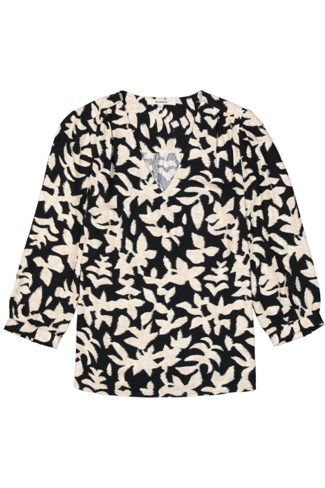Garcia zwarte dames blouse