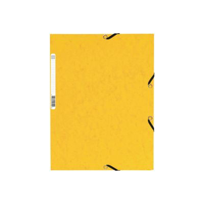 Exacompta Nature Future - 10 Chemises à 3 rabats - A4 - pour 250 feuilles - jaune