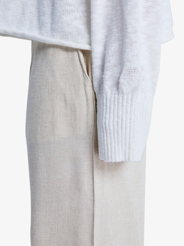 Apres Surf Pull Blanc Femme
