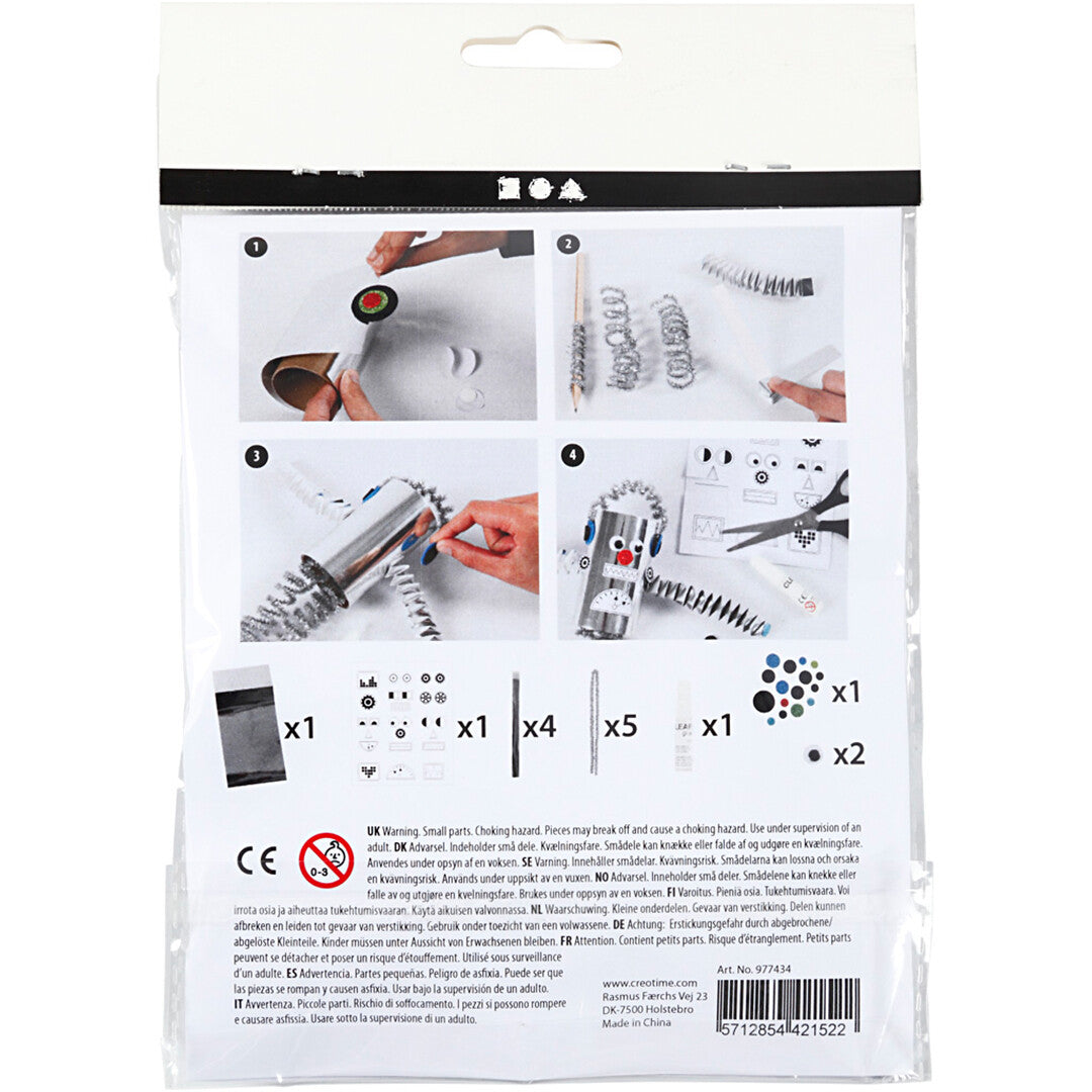 Creativ company knutselset recycle robot