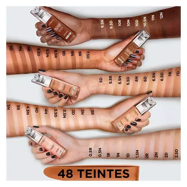 Base Líquida True Match da L'Oréal Paris, nº 8.D Cappuccino Dourado, 30ml