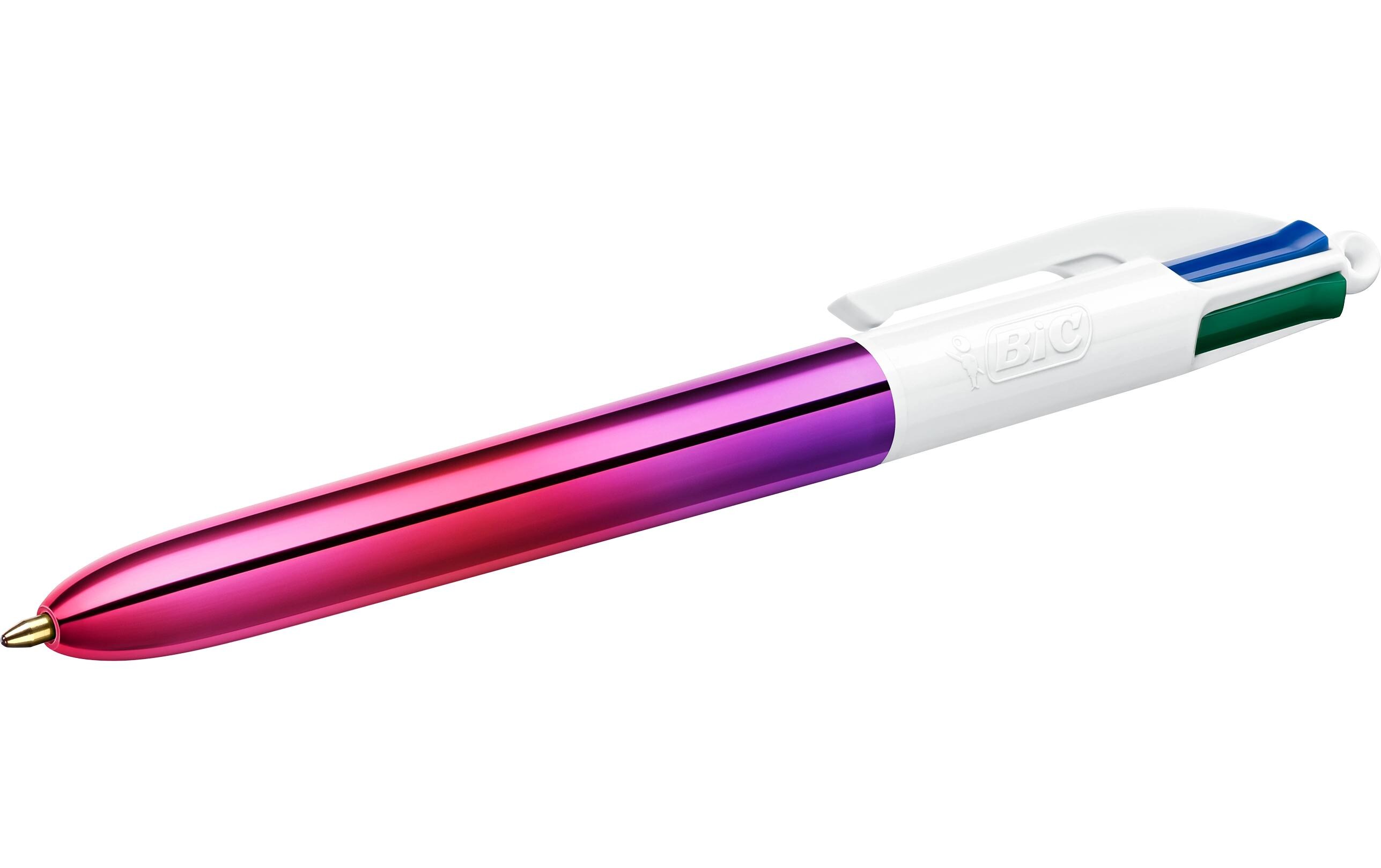 Mehrfarbenkugelschreiber 4 Colours Gradient 3 StückVier Farben in einem Stift