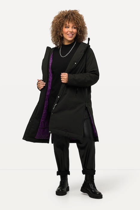 HYPRAR Funktionsjacke, Seitenzipper, wasserfest, Kapuze