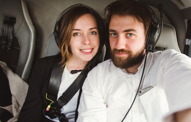 Romantik-Hubschrauber-Rundflug in Eggenfelden als Geschenk