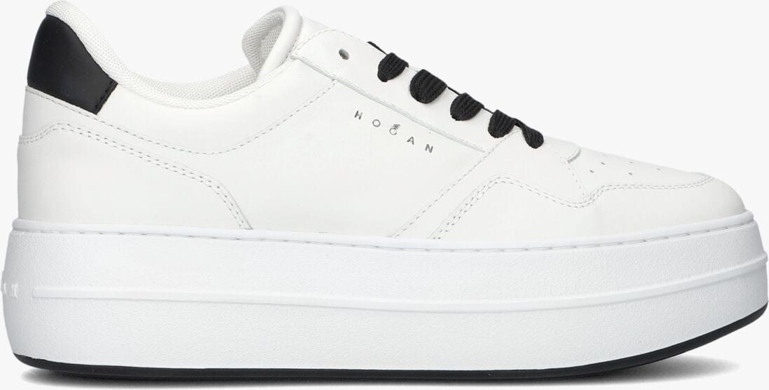 witte hogan lage sneakers h670 allacciato