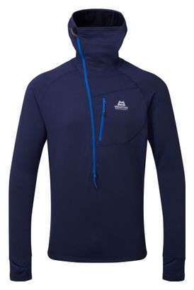 Polaire Mountain Equipment Eclipse Hooded Zip Bleu Homme