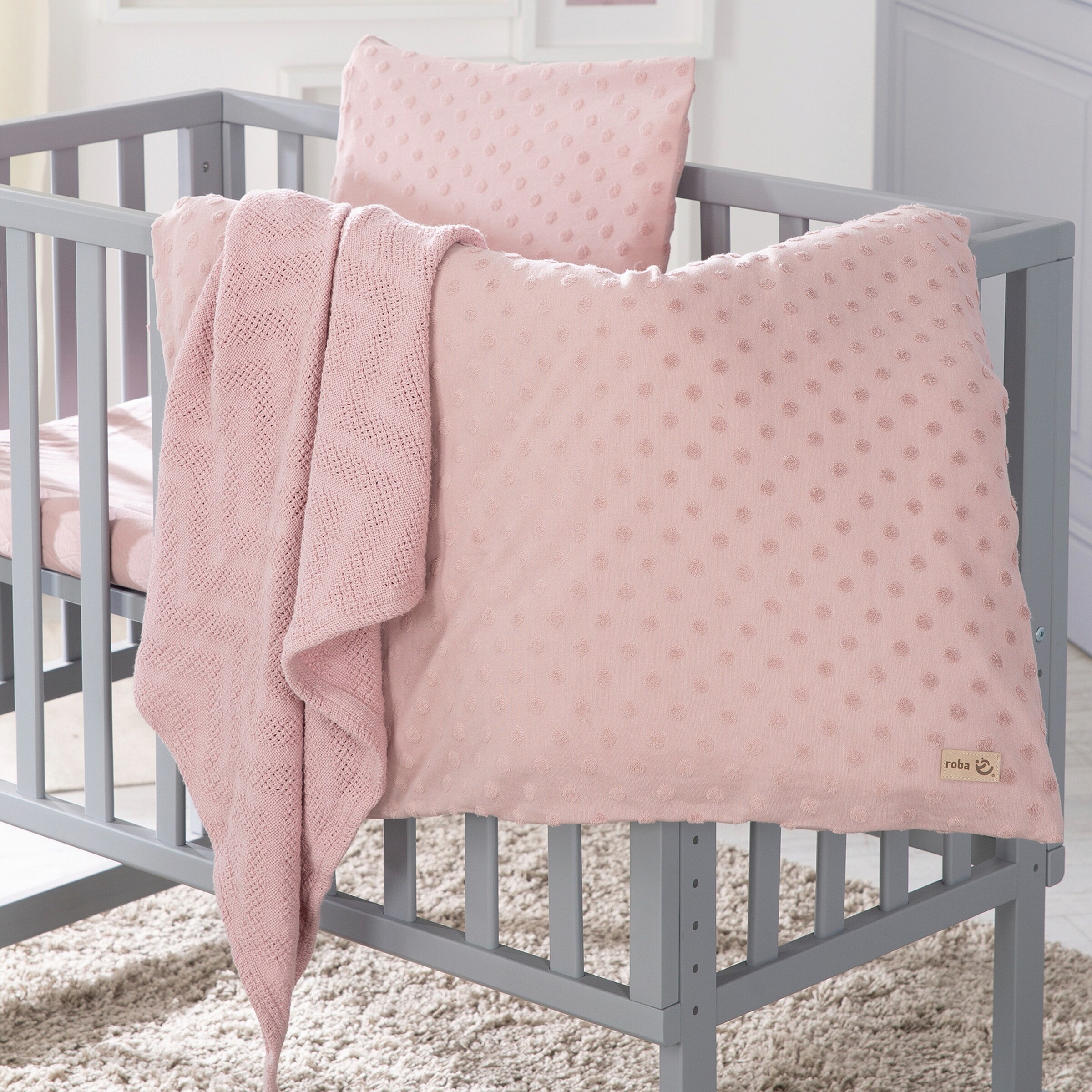 roba Geschenkset BIO-Jersey Schlafen klein Lil Planet rosa