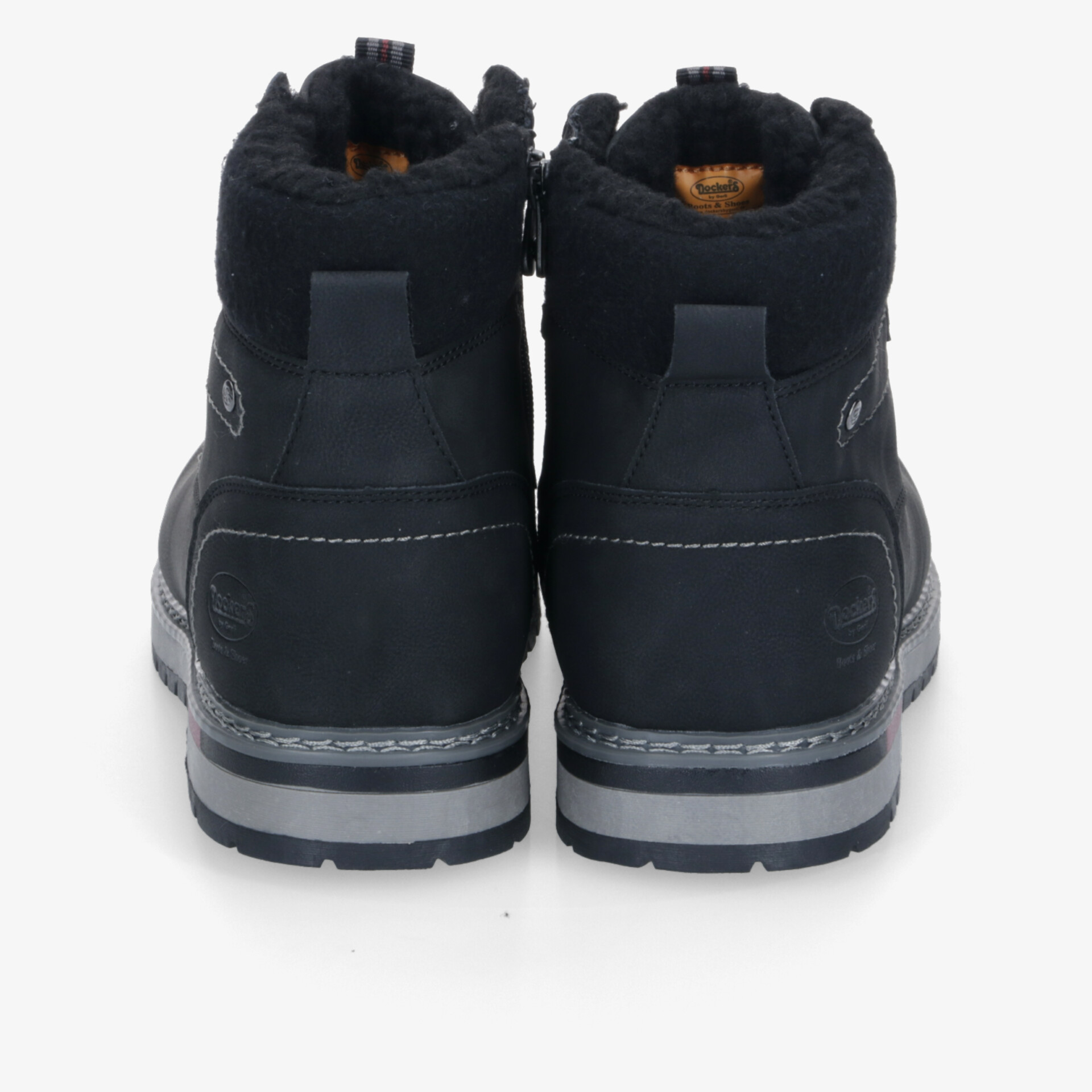 Dockers Herren Winterstiefel schwarz